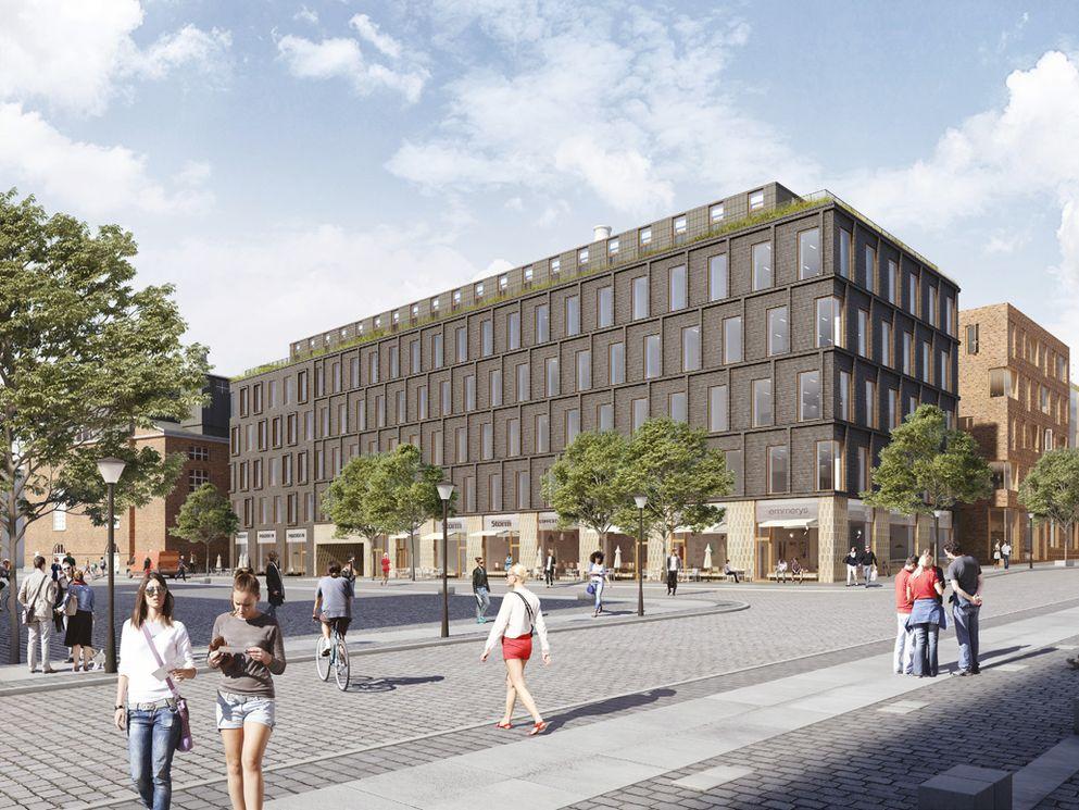 BAM Danmark, Vilhelm Lauritzen Arkitekter, NORD Architects og EKJ skal designe og opføre ’Harild Hus’ i Carlsberg Byen